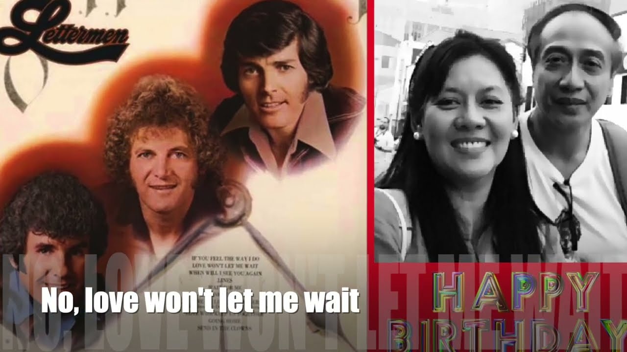 在 YouTube 上观看 LOVE WON'T LET ME WAIT _ THE LETTERMEN 在 YouTube 上观看 LOVE WON'T LET ME WAIT _ THE LETTERMEN