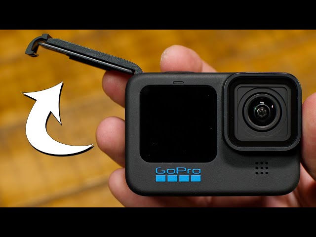 GoPro Hero 11: How to Open the Battery Door 