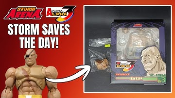 STORM ARENA SAGAT COMES WITH REPLACEMENT CHEST PIECE!