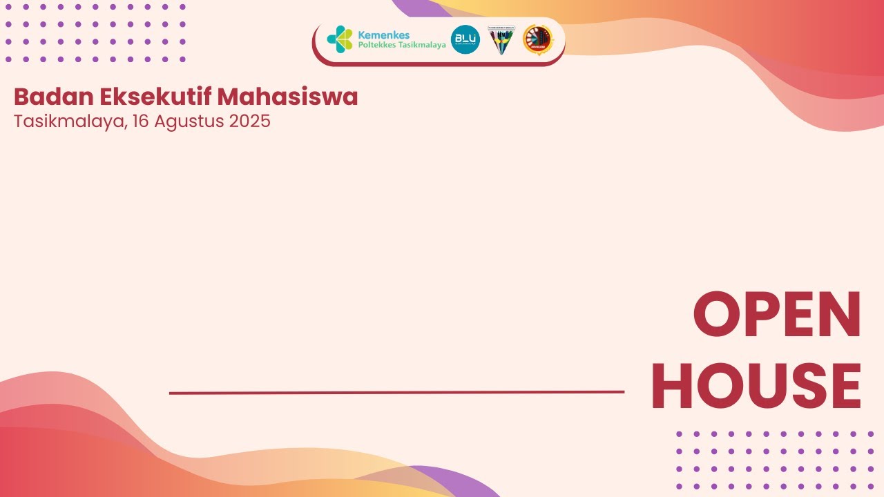 OPEN HOUSE BEM KM POLTEKKES TASIKMALAYA 2025 | LANJUTAN #KABINETREVOLUSI