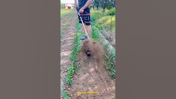 Amazing Tiller/Cultivator attachment for BRUSH CUTTER Machine