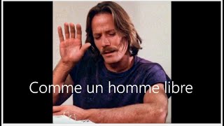 Comme Un Homme Libre - 1979 Peter Strauss Histoire Vraie