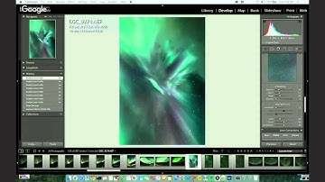 Adobe Photoshop Lightroom  - Editing Northern Lights Images (Episode 1)