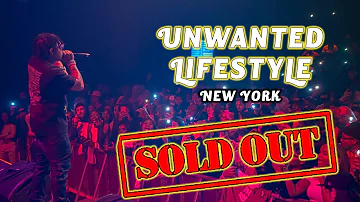 NoCap - Unwanted Lifestyle To Sold Out Crowd In New York. Crowd Sings Word For Word!