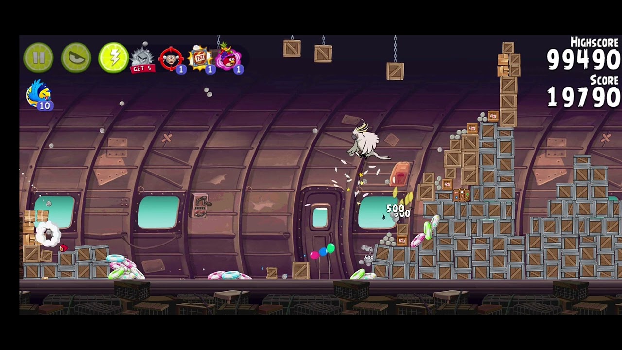 Angry birds rio smugglers plane boss battle