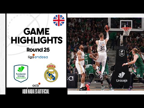 Unicaja - Real Madrid (81-87) HIGHLIGHTS | Liga Endesa 2023-24