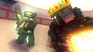 Technoblade Vs Dante Minecraft Fight Animation