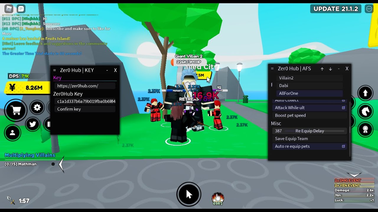 Roblox Anime Fighting Simulator Script - YouTube