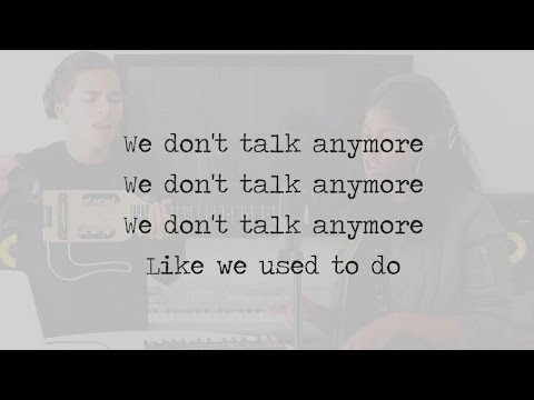 We Don T Talk Anymore Charlie Puth Selena Gomez Alex Aiono Diamond White Cover Lyrics Golectures Online Lectures