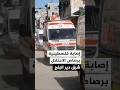 إصابة فلسطينية برصاص الاحتلال شرق دير البلح