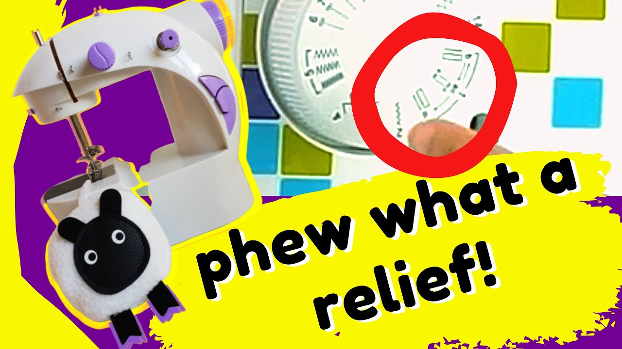 Mini Sewing Machine review VS Full-Sized Sewing Machine | the good, the bad, the ugly!