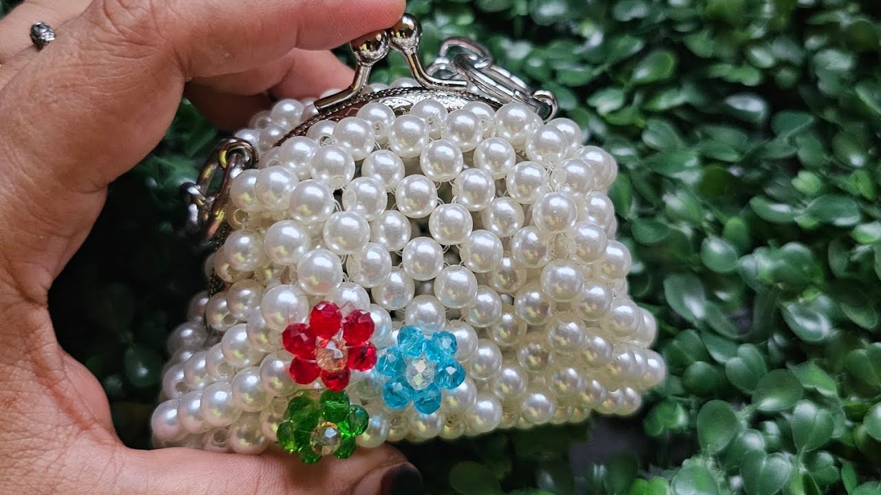 #خطوات_عمل_بوك_خرز_فريم_دائرى،أصغر بوك خرز بالخطوات للمبتدئين، أعمال يدوية خرز