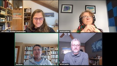 Session One: Moving to evidence-based adaptation