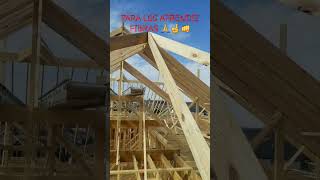 Como sacar los jacks rafter al hip #🙏 #tiktok #chaparroelfibras #framing #carpentry #techocortado