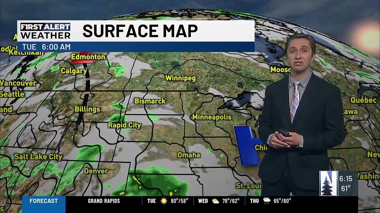 Mild and Sunny Tuesday with rain returning on Wednesday night into ...