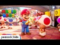 Toad brings mario to the mushroom kingdom official clip the super mario bros movie mp3