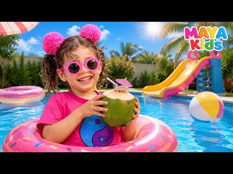 CHEGOU O VERÃO! ☀️🌊🍉 (Clipe Oficial Maya Kids)