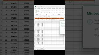 How to find D.A, H.R.A, Gross Salary, P.F And Net Salary in Excel