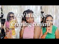 A Day in the Life of a Content Creator || Content creator vlog