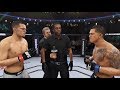 Nate Diaz vs. Anthony Pettis (EA Sports UFC 3) - CPU vs. CPU - Crazy UFC 👊🤪