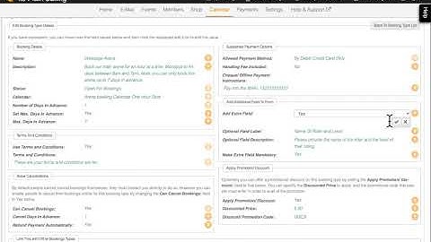 Introduction to Calendar Bookings and Booking Types - Part 1