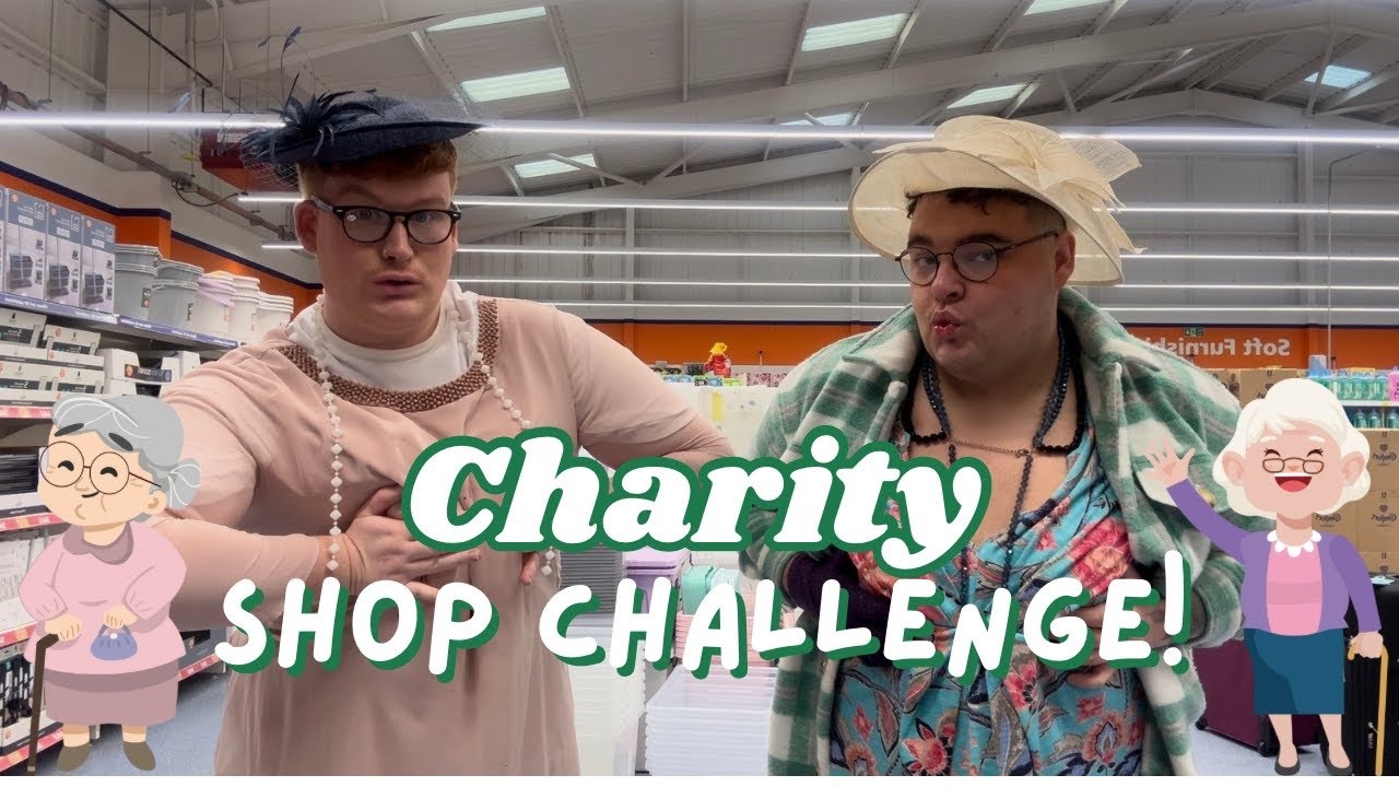 CHARITY SHOP CHALLENGE, B&M/MCDONALDS DARES! KANE&IEUAN