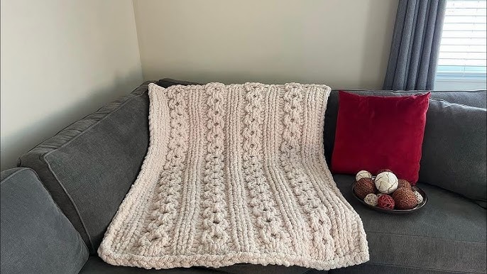 Chunky Knit Blanket Kit with Video!