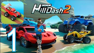 MMX Hill Dash 2 - Gameplay Walkthrough Part 1 (iOS, Android) screenshot 2