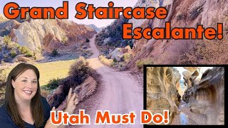 Hiking, Slot Canyons & A Scenic Drive!  Our Day in Grand Staircase Escalante National Monument