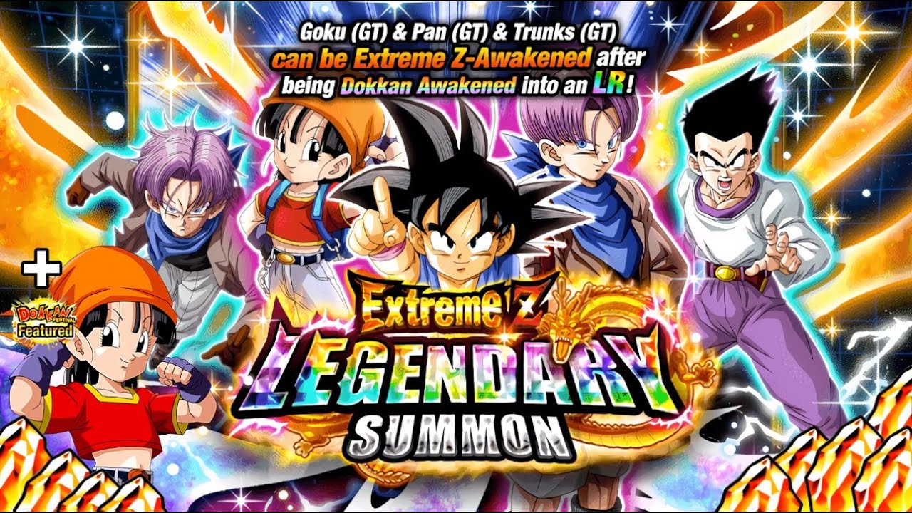 JUST NEEDED 2 SUMMON & GIVEAWAY!!! EZA GOPUNKS + DFE PAN BANNERS (GLB) | Dragon Ball Z Dokkan Battle