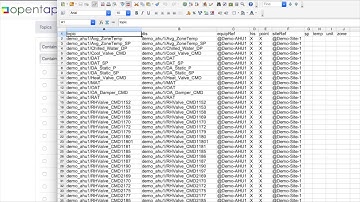 Tagging BAS Data Points with Haystack Tags and Rules in opentaps SEAS