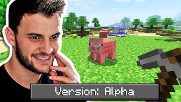 Kun jij de EERSTE VERSIE van Minecraft uitspelen? (Hardcore)