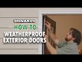 Timely Tips - Weatherproof Exterior Doors