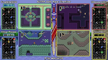 Enemizer 071119. ALTTP Randomizer Daily Race.