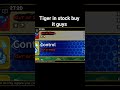 Tiger in stock #roblox #shorts