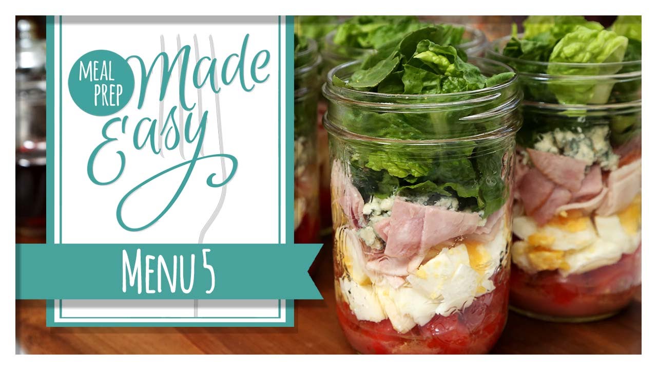 Healthy Meal Prep | Menu 5 | The Domestic Geek