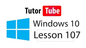 Windows 10 Tutorial - Lesson 107 - Creating Shortcuts to Website URLs