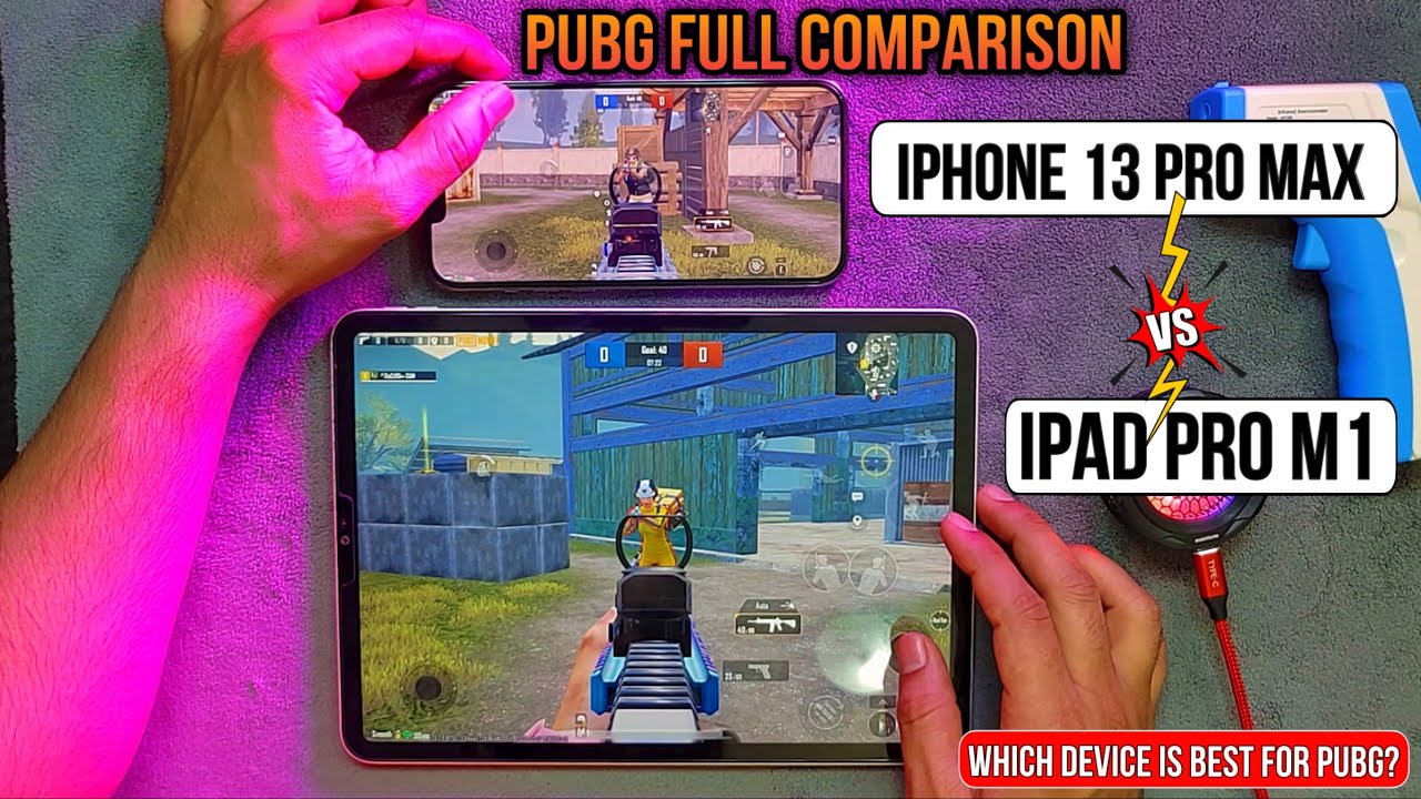 iPad Pro M1 VS iPhone 13 Pro Max PUBG 120fps Test | Buy Or Not For PUBG in 2024? | Electro Sam