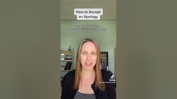 How to accept an apology #apology #conversations #forgiveness #socialanxiety #socialanxietyproblems