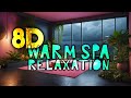 Soothing WARM RELAXATION Spa ✨ 8D Sleep Music for Deep Meditation &amp; Calming (Binaural Beats)