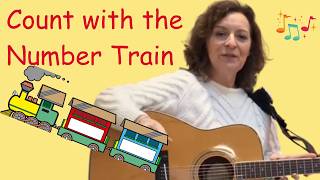 Count with the Number Train 🚂 | Number Song for Kids | Mrs Furryboots