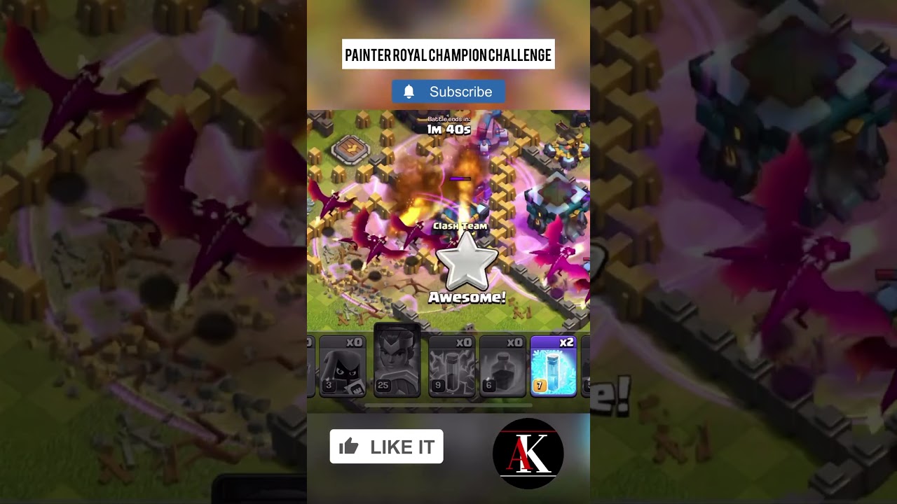 Easy 3 star painter champion challenge 