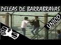 pelas de barras bravas de distintos clubes dentro de estadios argentinos
