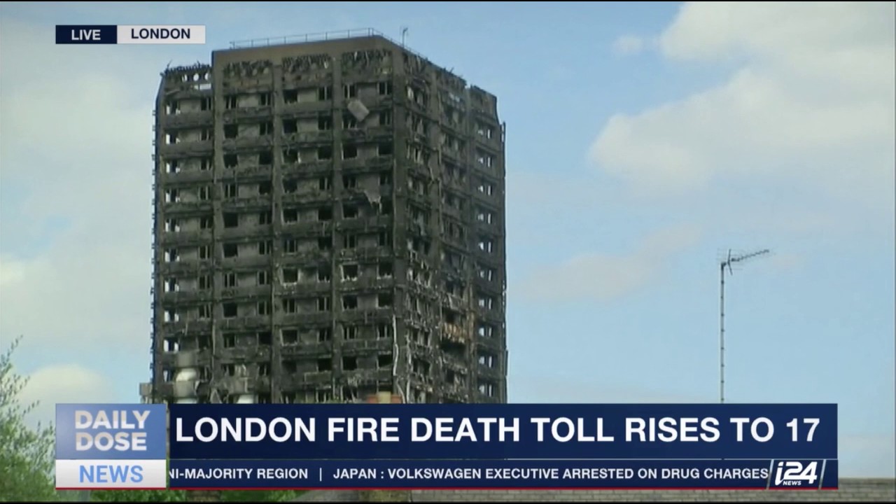 Did the Grenfell Tower's refurbishment make it more flammable? Jonathan Sacerdoti with updates.