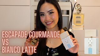 Gourmand Vanilla Perfume Showdown: Bianco Latte VS Escapade