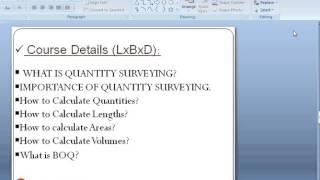 Quantity Surveying course, know more,learn and earn screenshot 5