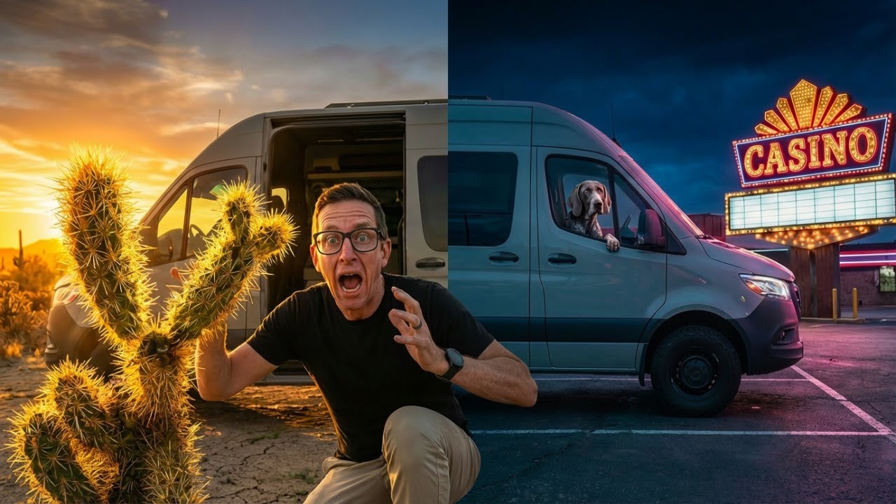 Van Life Reality Check | Cholla Cacti & Casino Parking Lots