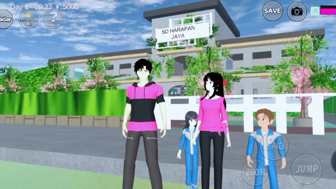 NGECEK KE SEKOLAH NADIA DAN YUTA DI SAKURA SCHOOL SIMULATOR ⁉️