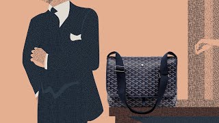 Heritage Vintage: Goyard Belvedere MM Messenger Bag .  Luxury