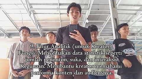 Tugas informatika vlog riview aplikasi sosial media(tiktok), dari SMPN 3 Banjar, kelas 9H, kelompok4